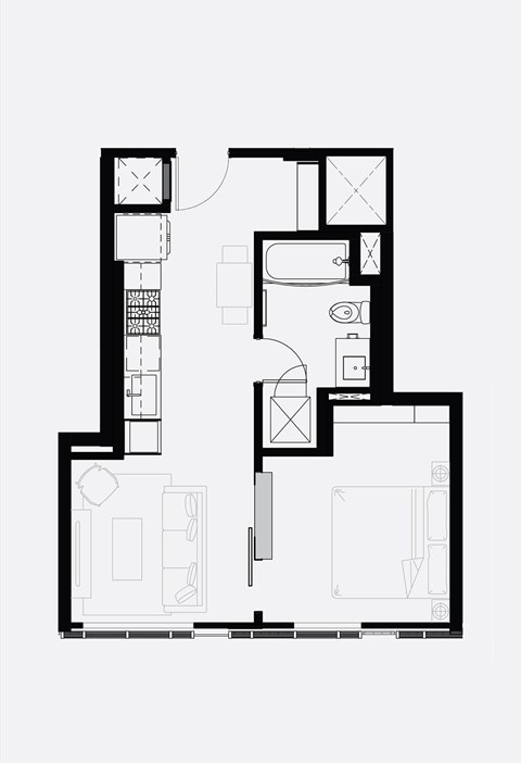 510 15 Avenue SW 1-2 Beds Apartment, Loft for Rent - Photo Gallery 25